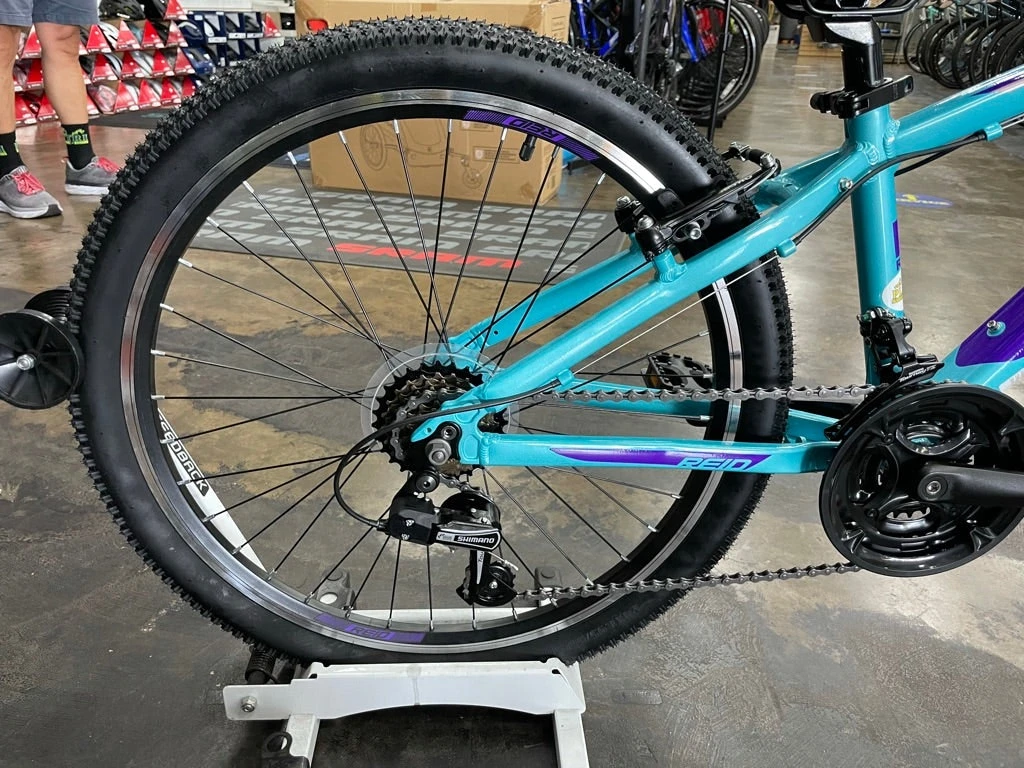 Reid Scout 24 Kids Mountain Bike - Light Aqua 2021 - Image 7