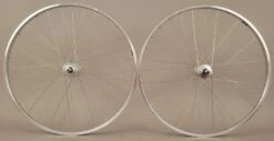 H Plus Son H + PLUS SON TB14 Silver MICHE Track Hubs Fixed Gear Wheels Wheelset FX/FX 32H