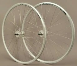 Alexrims Alex AT470 Silver Fixed Gear Track Bike Wheelset 32h Single Speed Formula Hubs