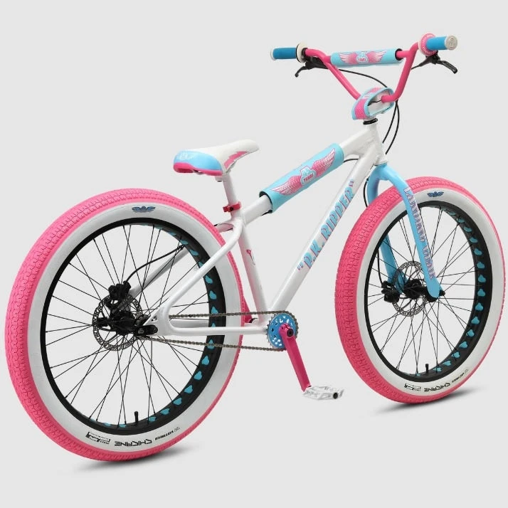 Se-bikes SE Bikes South Beach White Fat Ripper 26" BMX Bike - Image 3