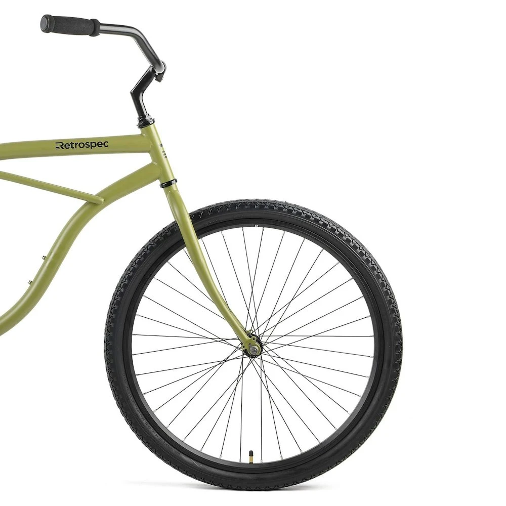Retrospec Chatham Beach Cruiser 1-Speed 29" - Matte Military Green 2022 - Image 4