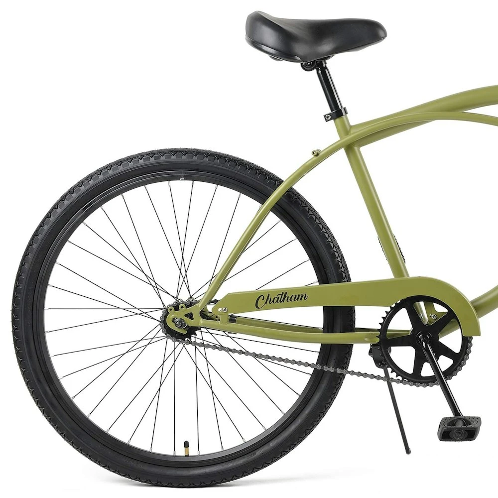Retrospec Chatham Beach Cruiser 1-Speed 29" - Matte Military Green 2022 - Image 3