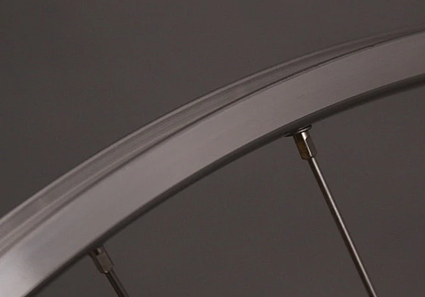 H Plus Son TB14 Silver Rims Fixed Gear Track Bike SingleSpeed Wheelset Wheels - Image 3