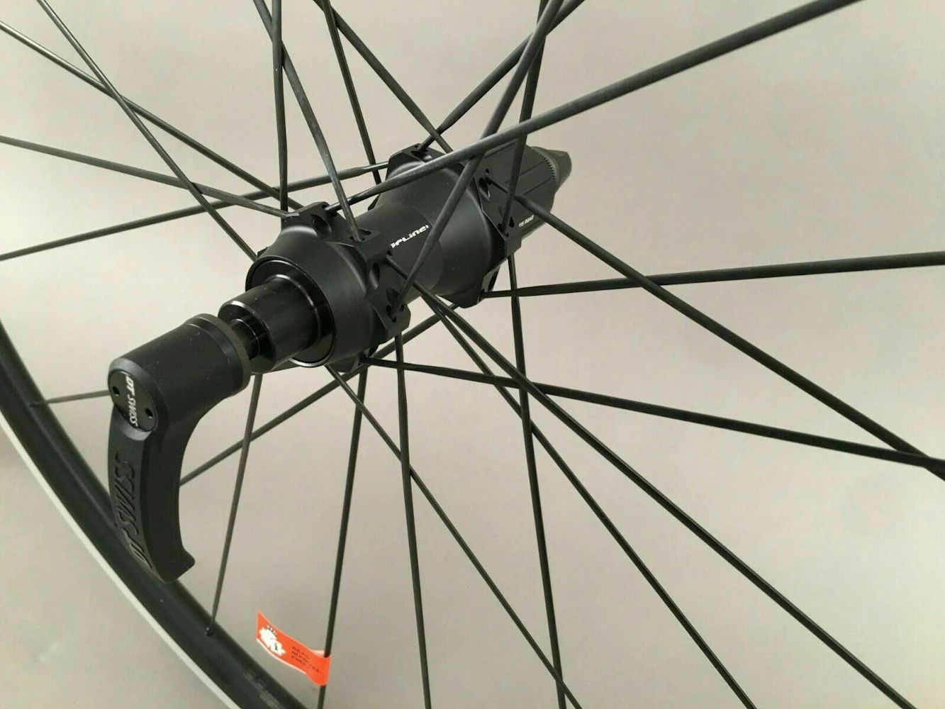 Dt-swiss DT Swiss P 1800 All Black ROAD BIKE Rim Brake WHEELSET Shimano SRAM FREEHUB - Image 2