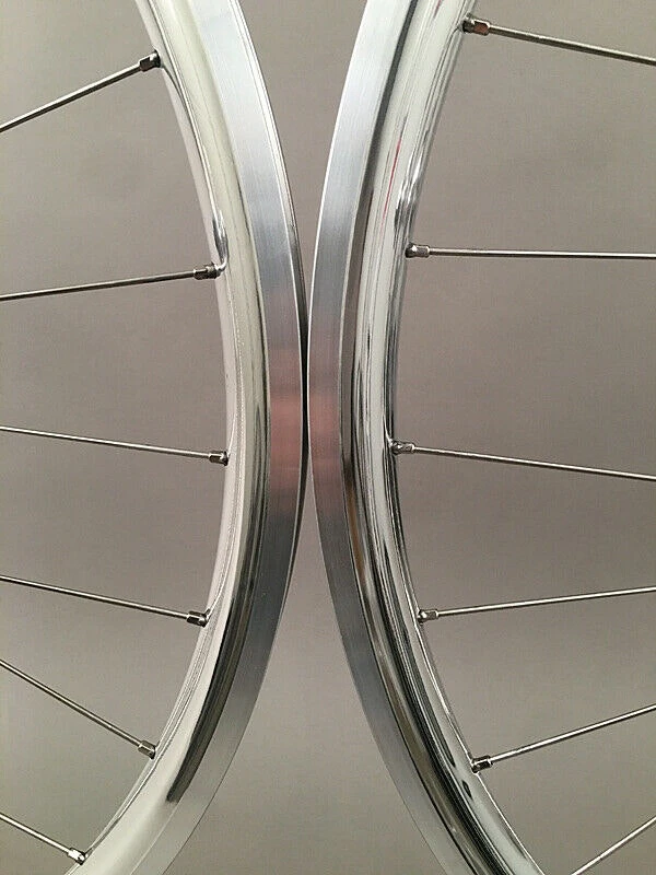 H Plus Son Archetype Silver Rims Suzue Hubs Single Speed Track Bike Wheels Fx/fx - Image 7