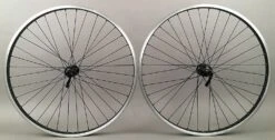 Sun Rims Sun Rhyno Lite 26" Mountain Touring Bike Wheels Shimano Deore Rim Brake Hubs 36h