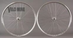 H Plus Son H + Son Archetype Silver Fixed Gear Gran Compe Track Hubs Wheels Dt Competition