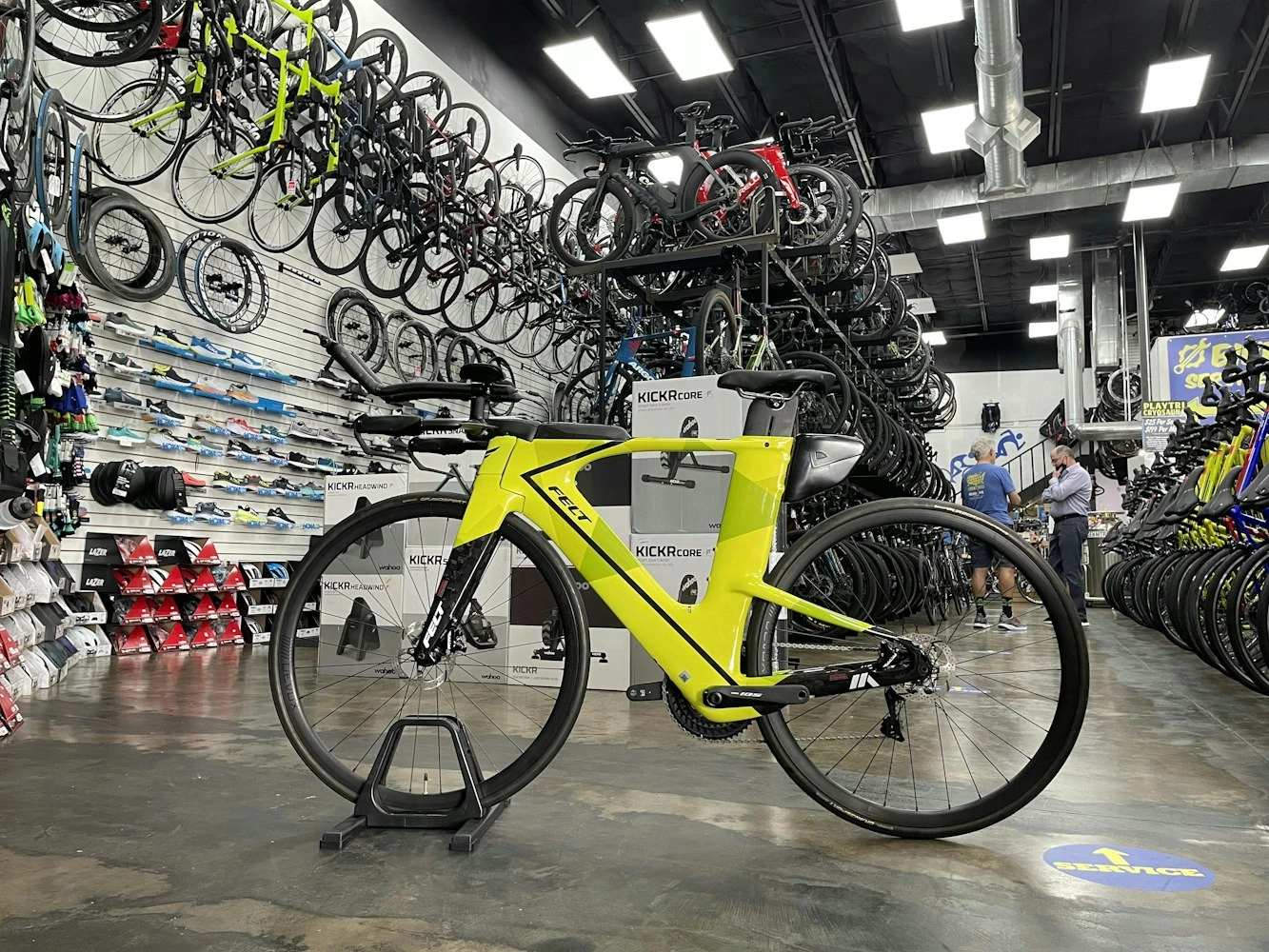 Felt IA Advanced 105 - Chartreuse Geo 2022 - Image 5