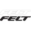 Felt Bicycles DECAL LOGO 6" (BLACK)