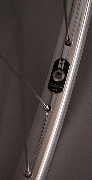 H Plus Son TB14 Silver Rims Fixed Gear Track Bike SingleSpeed Wheelset Wheels - Image 6