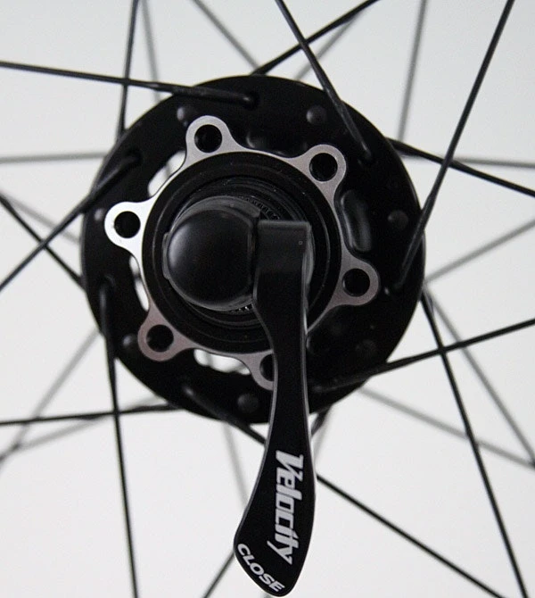 Velocity A23 Gravel CX Road Bike Disc Brake Wheelset QR Or Thru Axle Hubs - Image 3