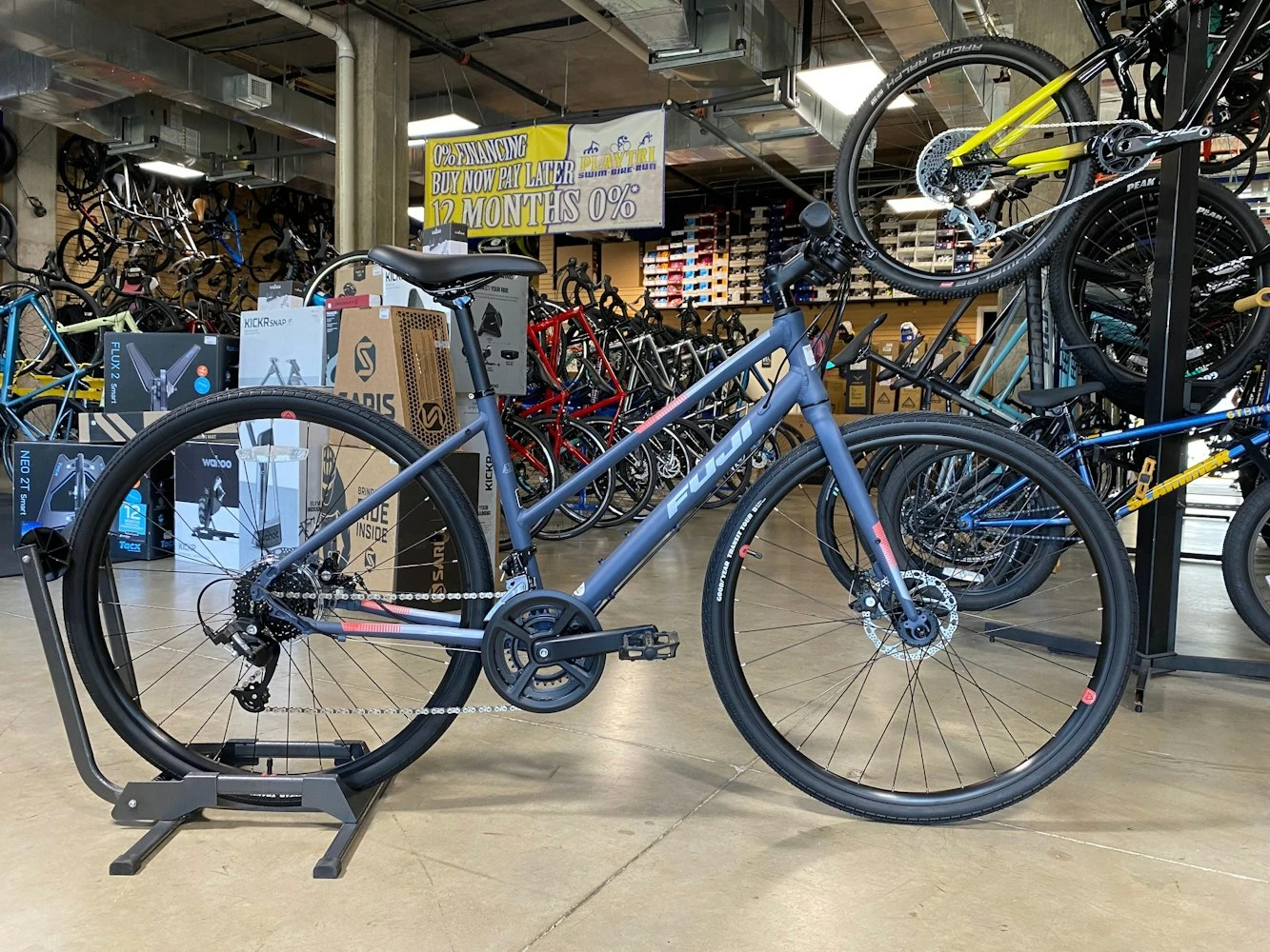 Fuji Absolute 1.9 Step Thru Satin Slate 2022