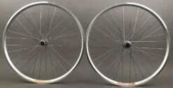 Velocity DYAD 27.5 650B SILVER WHEELSET SHIMANO 105 HUBS 8-11S MTB Gravel