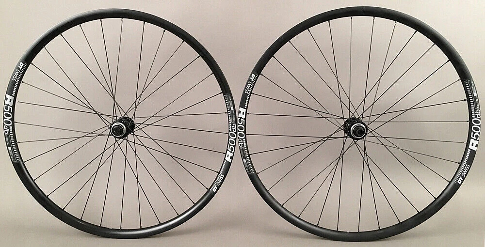Dt-swiss DT Swiss DT R500 Road Disc Gravel Bike 700c Wheelset 370 Hubs Shimano 8-11 Quick Release