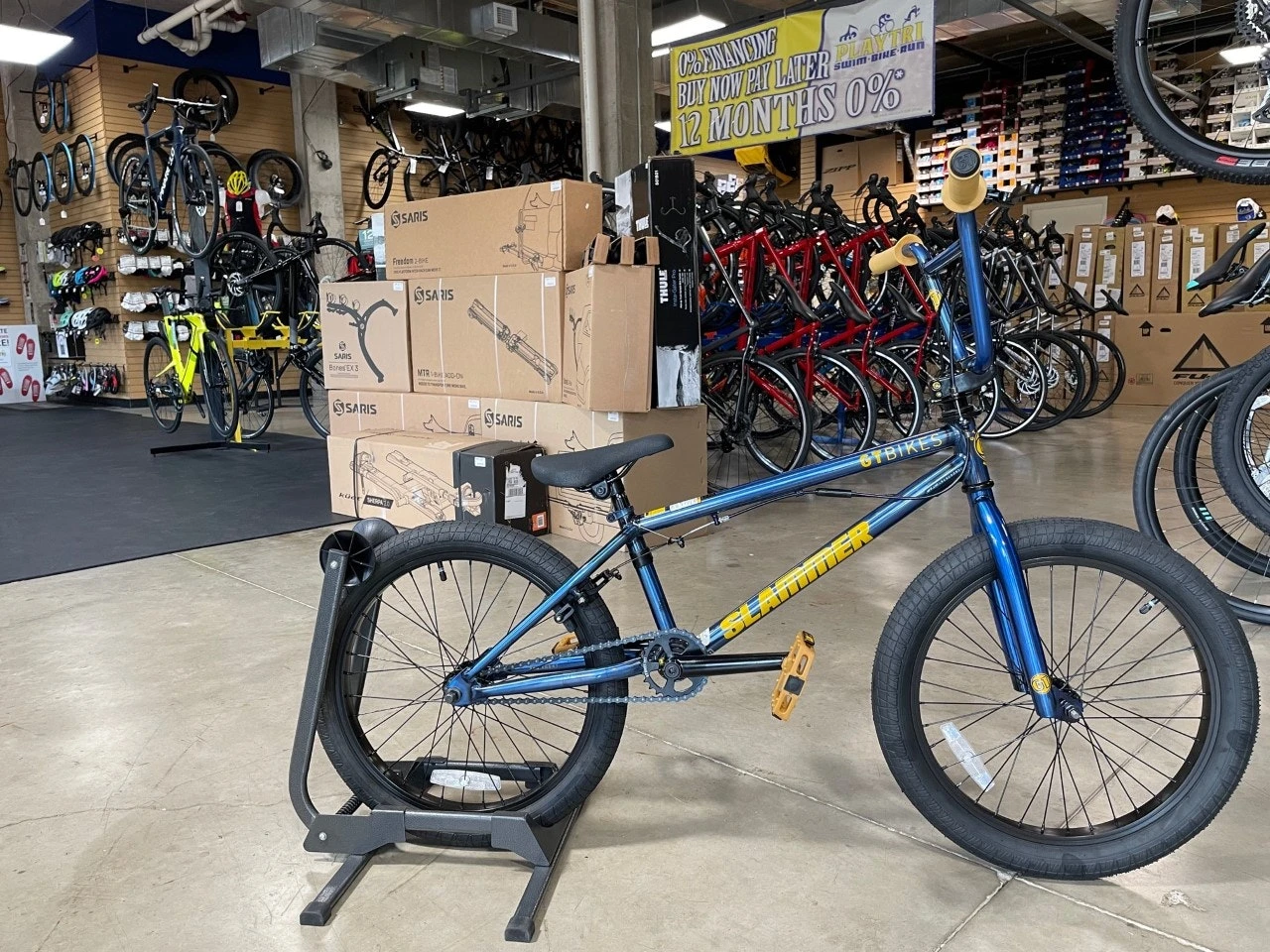 GT Slammer Freestyle BMX Bike Team Blue 2022