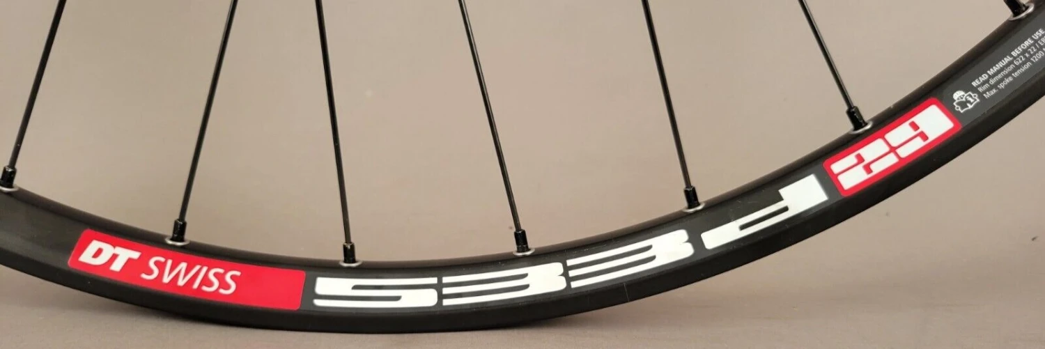 Dt-swiss DT Swiss DT533 29ER 700c BLACK Mountain MTB GRAVEL ROAD BIKE WHEELSET 32 SHIMANO DEORE - Image 3