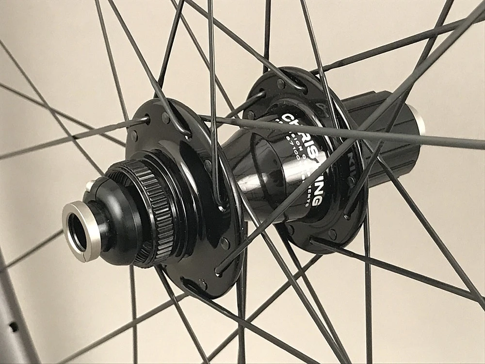 H Plus Son H + Son Hydra Gravel Bike Disc Brake Wheelset Chris King Hubs Shimano 8-11 Speed - Image 4