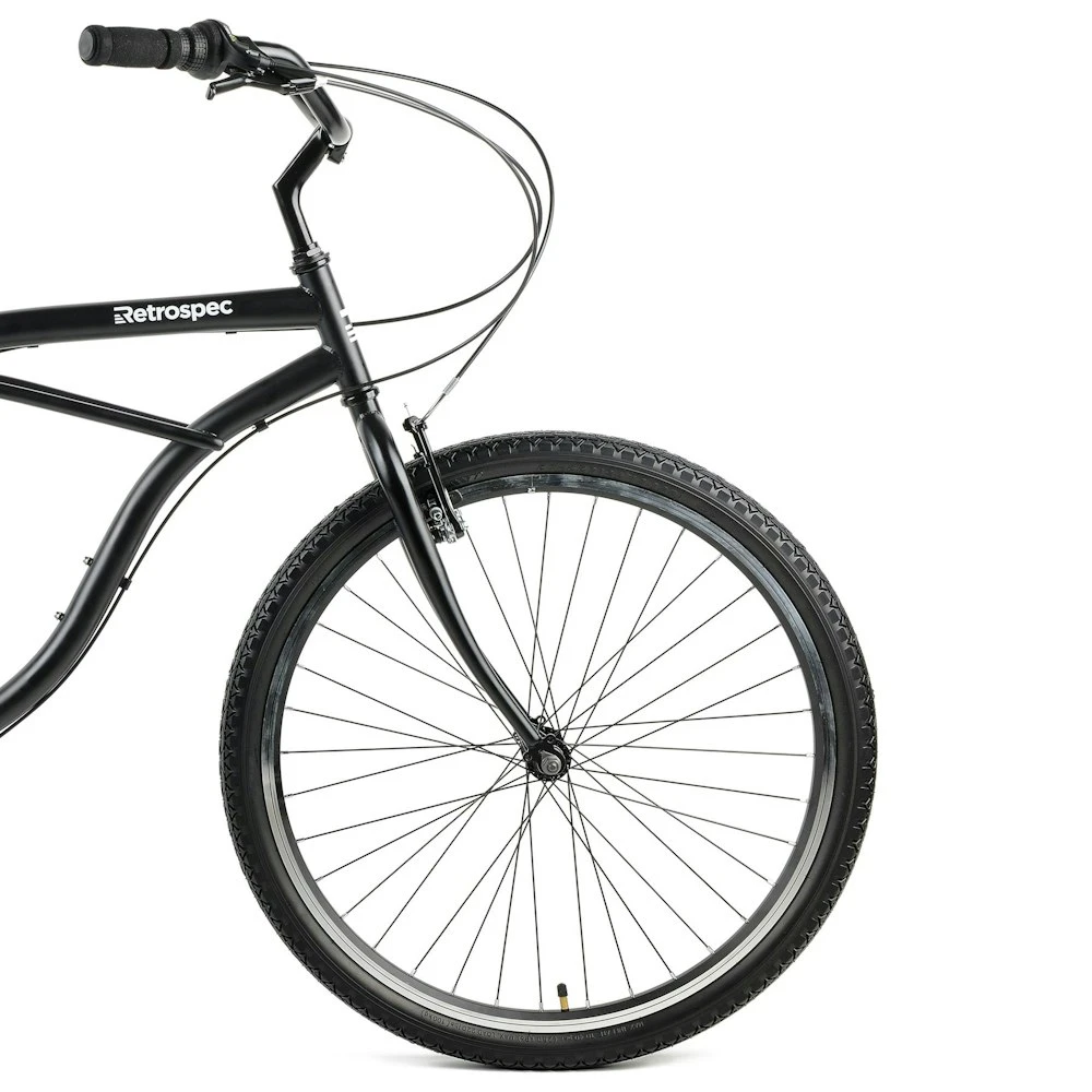 Retrospec Chatham Beach Cruiser 7-Speed 26" - Matte Black 2022 - Image 4