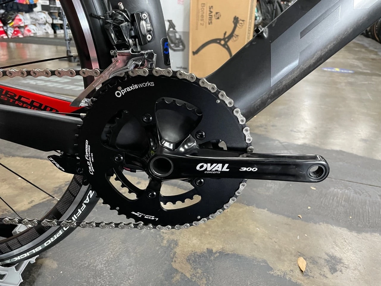 Fuji Norcom 2.3 Shimano 105 11 Speed - Carbon/Red 2020 - Image 11