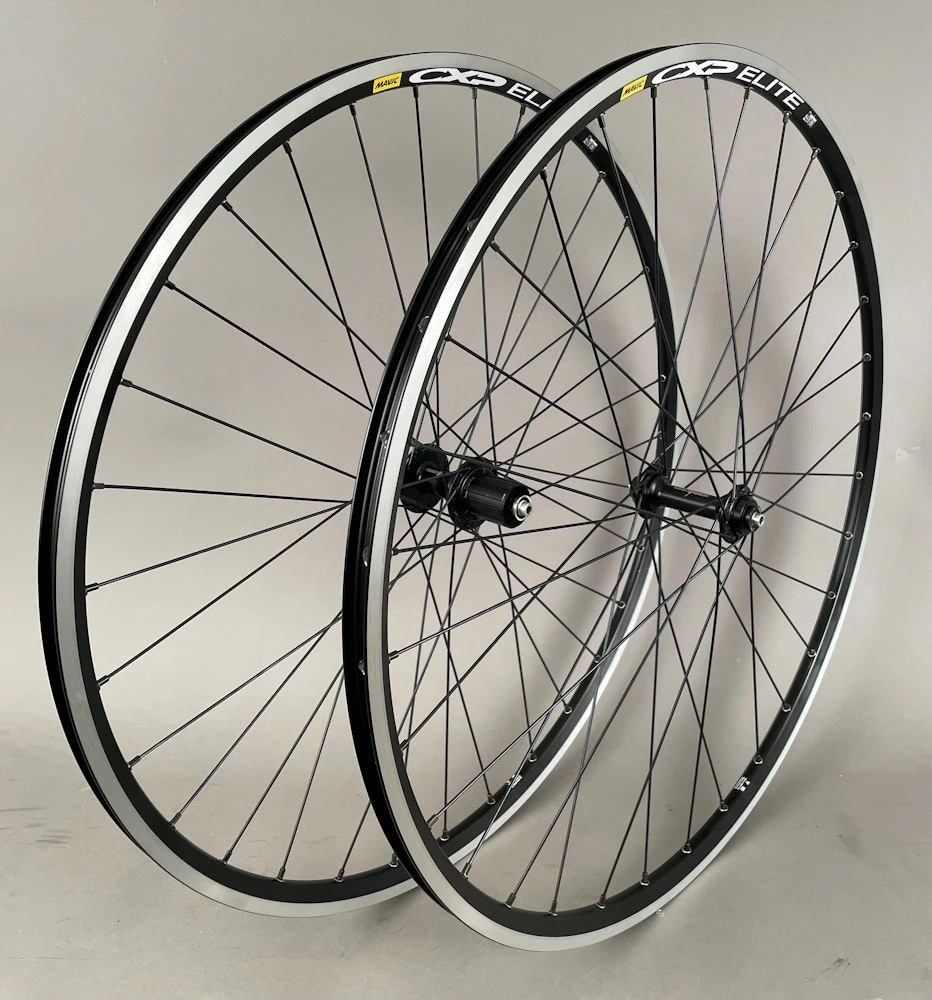 N/A Mavic CXP Elite Black Road Bike Wheelset 8 9 10 11 Speed Fits Shimano SRAM - Image 2