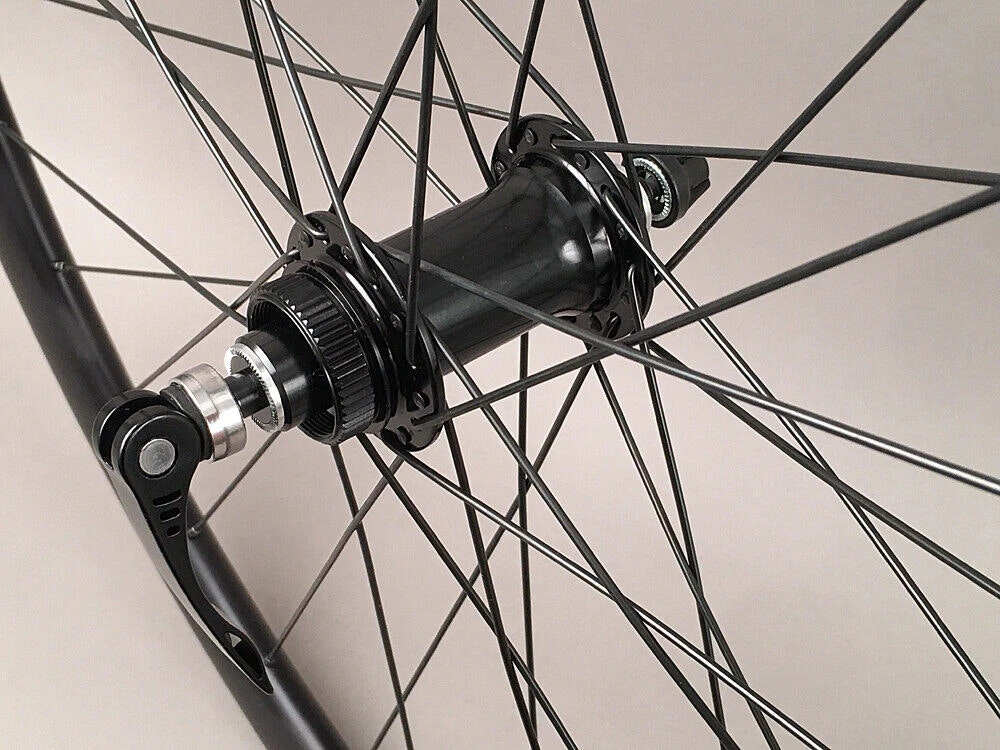 Velocity Aileron 700c Gravel CX Bike Wheels Tubeless Quick Release & Thru Axle - Image 7