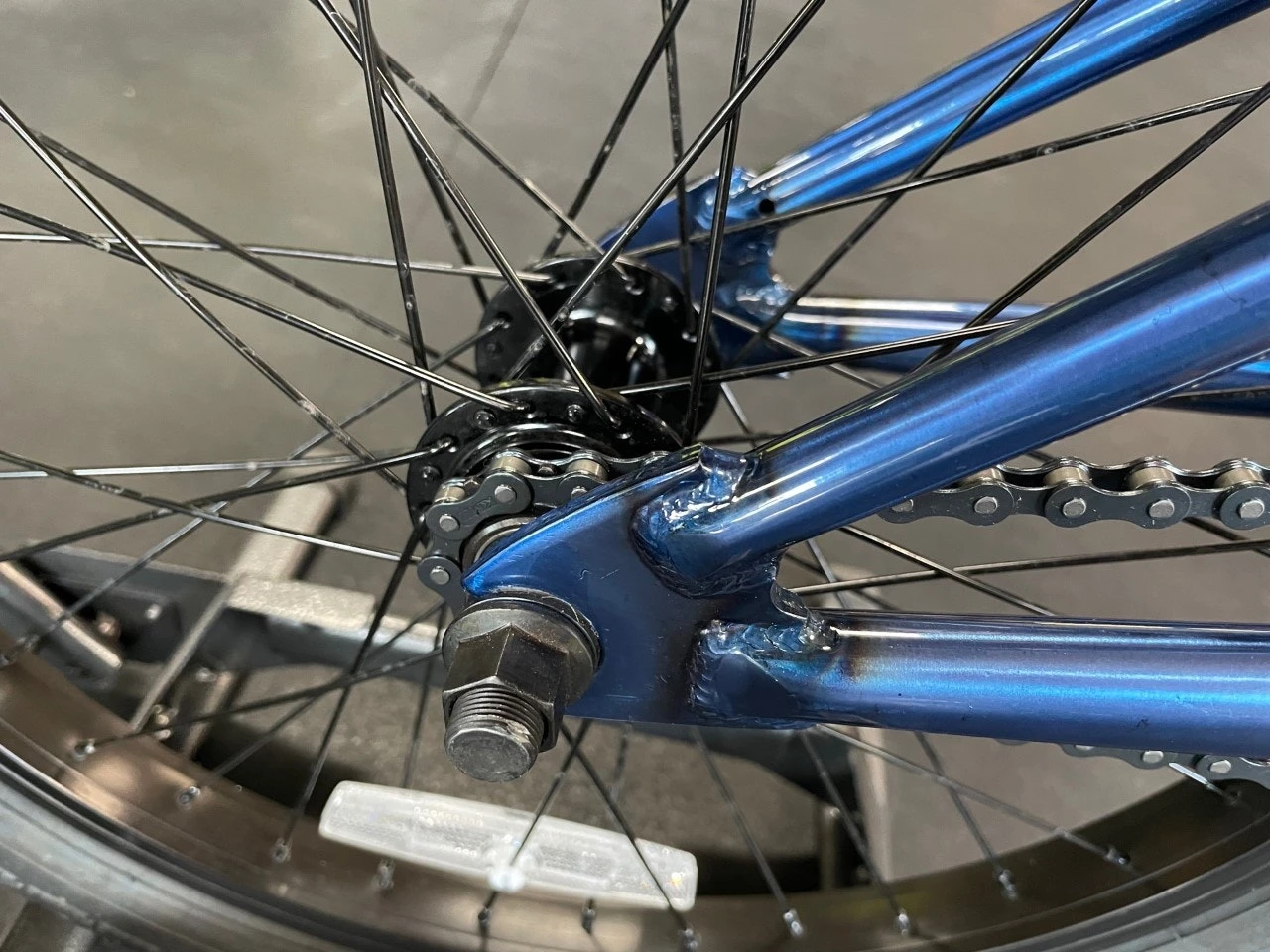 GT Slammer Freestyle BMX Bike Team Blue 2022 - Image 10