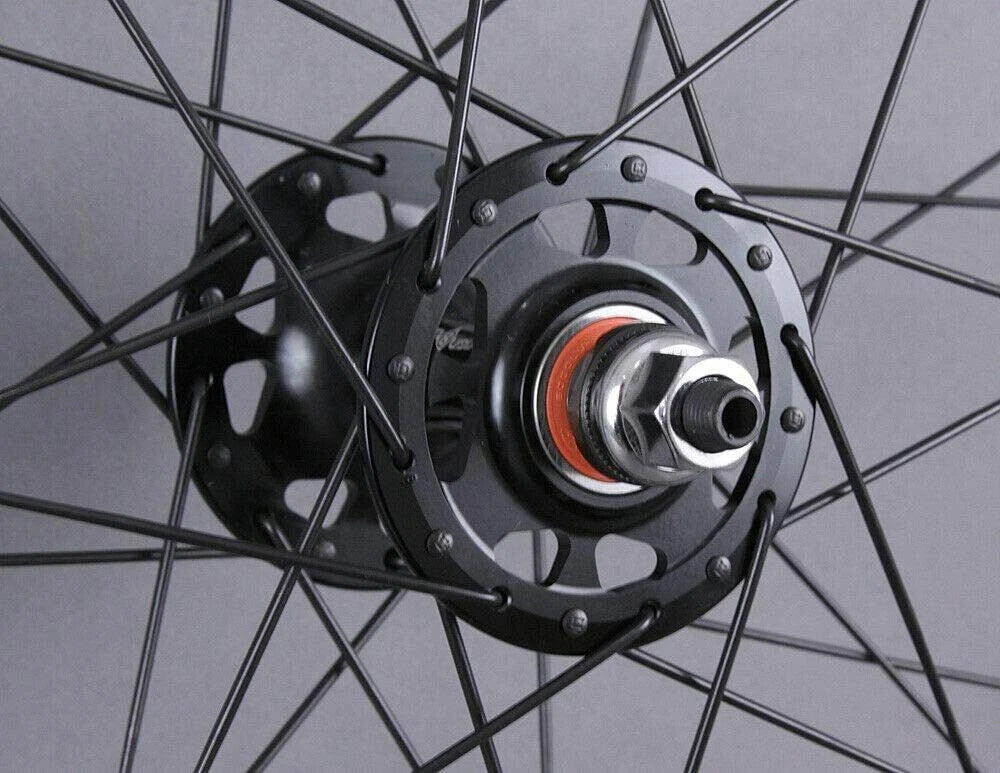 H Plus Son HYDRA BLACK 32H FORMULA TRACK HUBS FIXED GEAR WHEELS DT Competition - Image 7