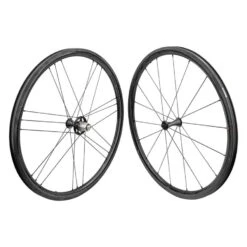 Campagnolo® Campagnolo, Bora WTO 33 Dark, Wheel, Front And Rear, 700C / 622, Holes: F: 18, R: 21, QR, F: 100, R: 130, Rim, Campagnolo, Set