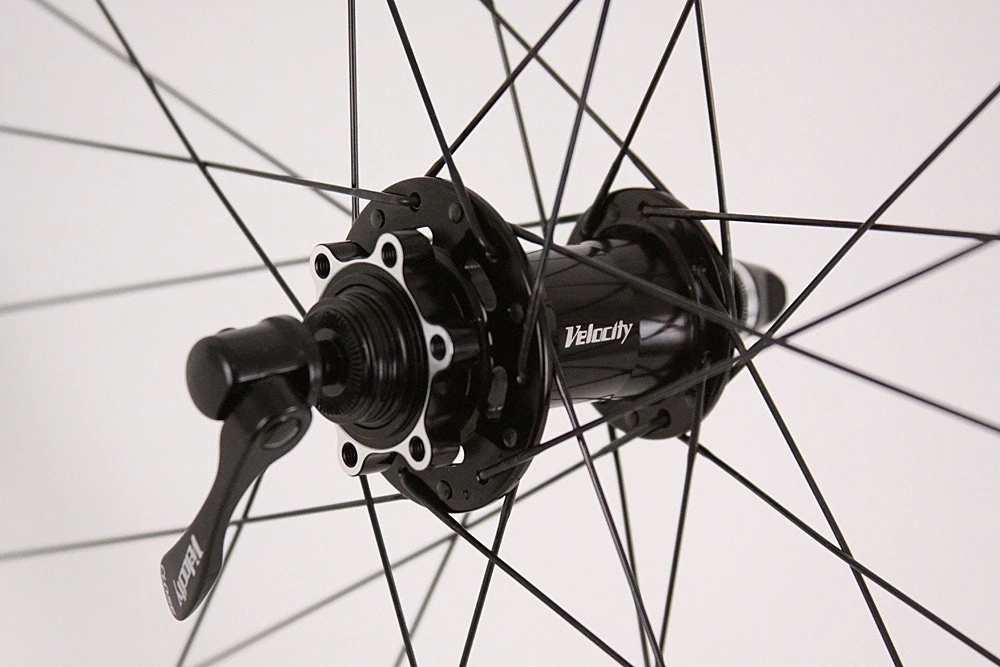 Velocity A23 Gravel CX Road Bike Disc Brake Wheelset QR Or Thru Axle Hubs - Image 6