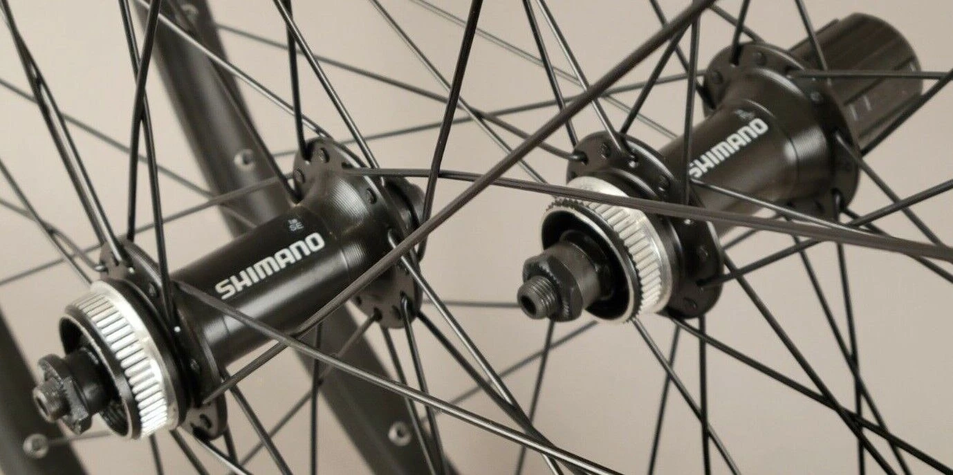 Alexrims Alex Adventurer 700c Disc Brake Gravel MTB Bike Wheels Shimano 28h Hubs QR DT - Image 2