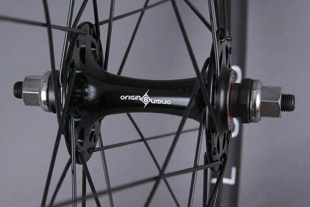 H Plus Son HYDRA BLACK 32H FORMULA TRACK HUBS FIXED GEAR WHEELS DT Competition - Image 5