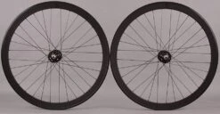 H Plus Son H Plus + Son SL42 Black Singlespeed Track Fixed Gear Bike Wheelset Wheels Fx/fx