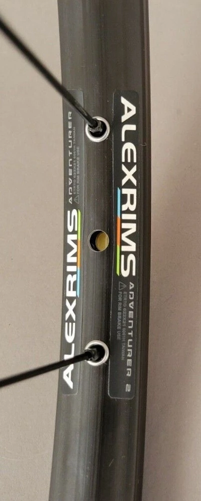 Alexrims Alex Adventurer 700c Disc Brake Gravel MTB Bike Wheels Shimano 28h Hubs QR DT - Image 4