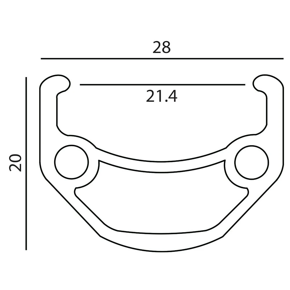 Weinmann XM280 29er Disc Brake Mountain Bike Wheelset 36h Quick Release - Image 7