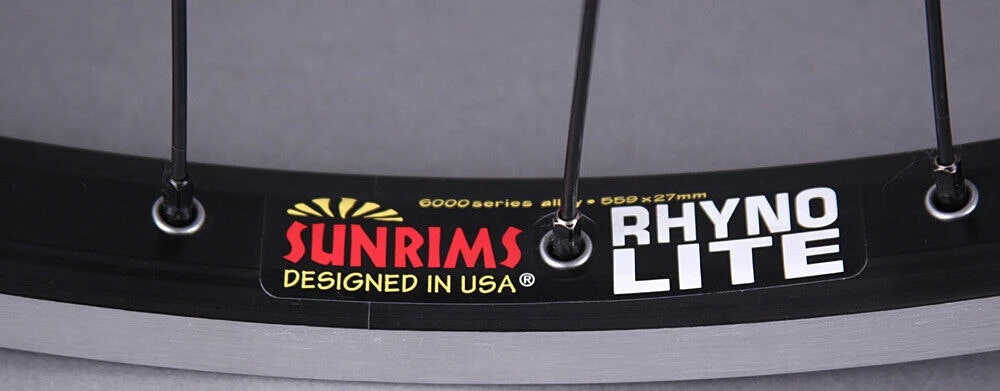 Sun Rims Sun Rhyno Lite 26" Mountain Bike Front Wheel Shimano Deore Disc Hubs & Rim Brake - Image 2