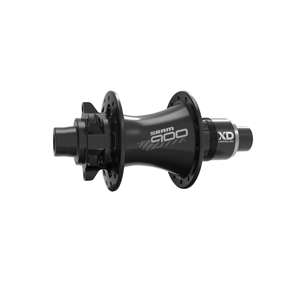 MTB Hub 900 Rear 32H 6-Bolt Disc Black SRAM Driver Body Boost Compatible 2022 - Image 2