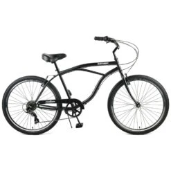 Retrospec Chatham Beach Cruiser 7-Speed 26" - Matte Black 2022