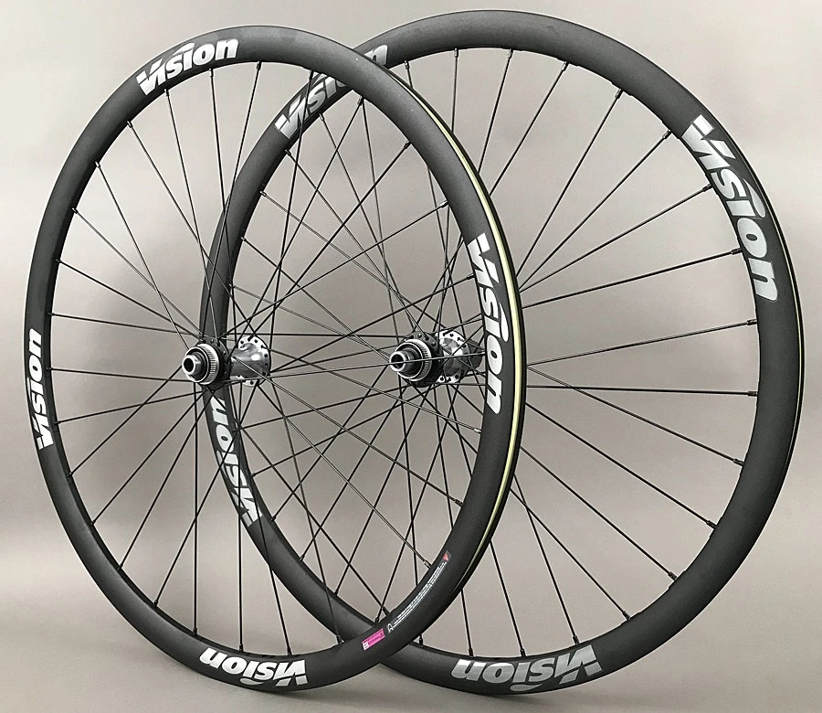 Vision Trimax Gravel CX Bike Wheelset Shimano Ultegra Hubs 12mm Thru Disc Brake - Image 2