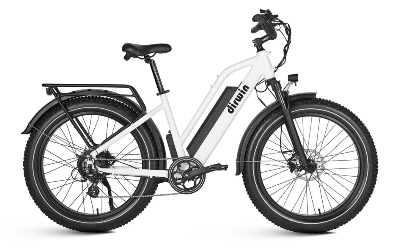 Dirwin Seeker Step-Thru Fat Tire Electric Bike
