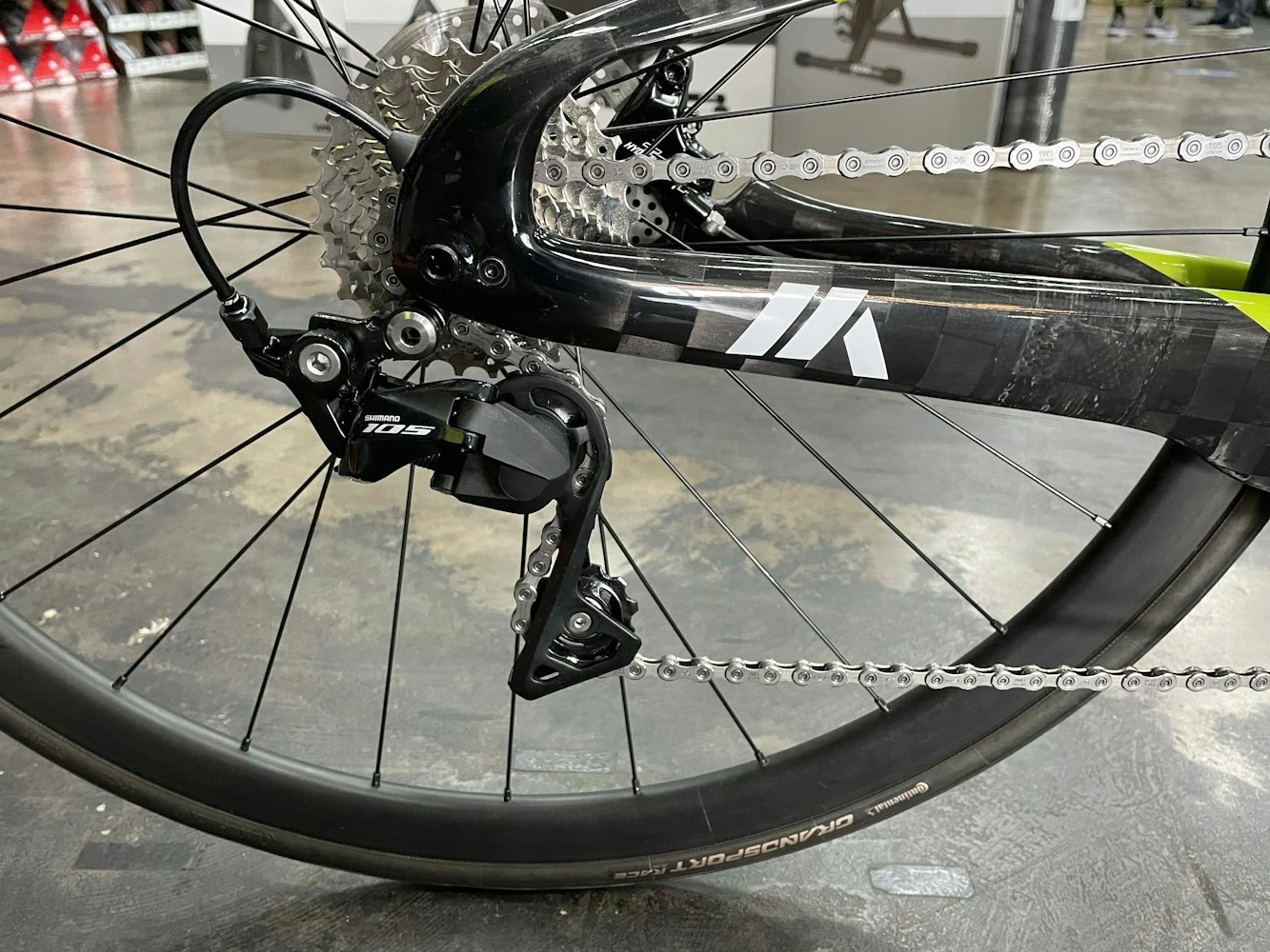 Felt IA Advanced 105 - Chartreuse Geo 2022 - Image 3