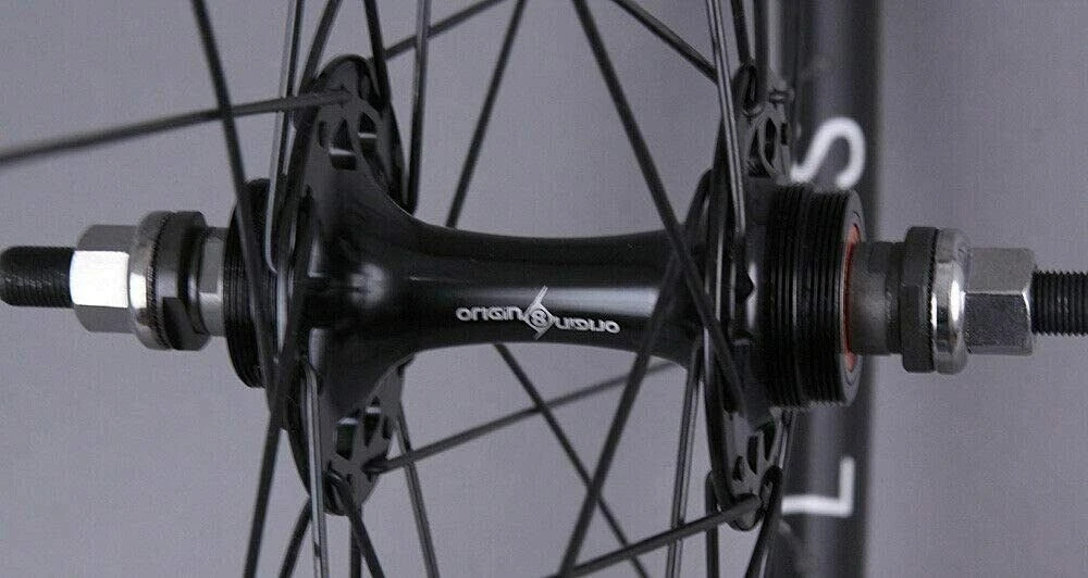 H Plus Son HYDRA BLACK 32H FORMULA TRACK HUBS FIXED GEAR WHEELS DT Competition - Image 4