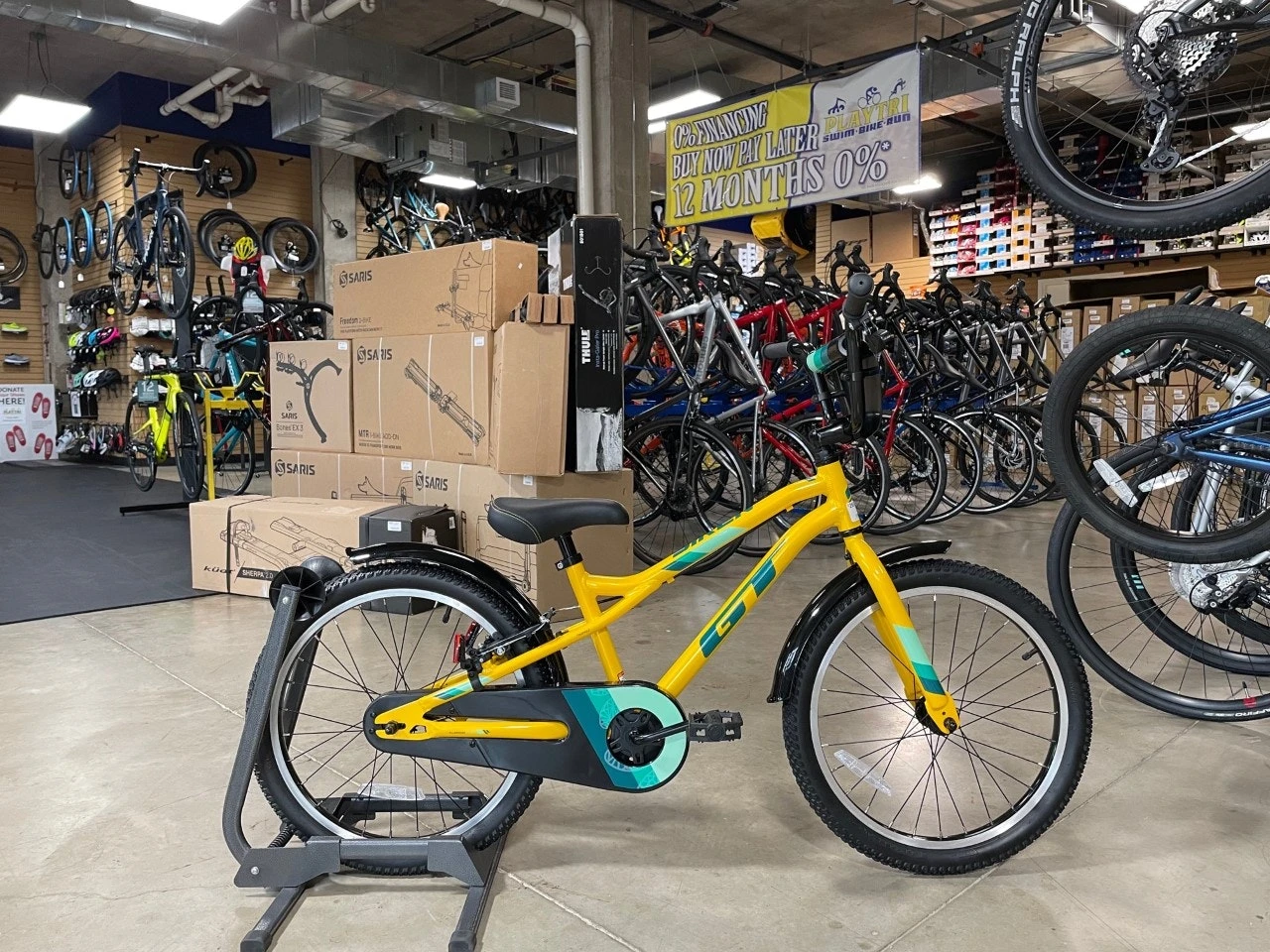 GT Siren 20" Kids Bike Yellow 2022