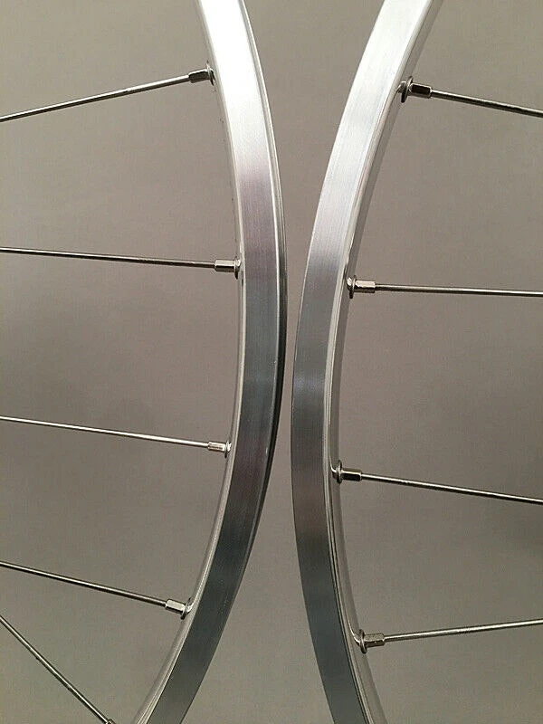 H Plus Son H + Son TB14 Silver Fixed Gear Track Bike SingleSpeed Wheelset Suzue Promax Hubs - Image 3