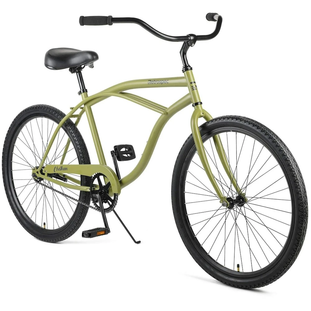 Retrospec Chatham Beach Cruiser 1-Speed 29" - Matte Military Green 2022 - Image 2