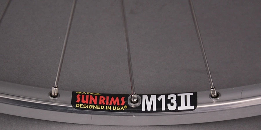 Sun Rims Sun M13 Silver 700c Sealed Bearing Road Bike Wheels 126mm Fits Vintage Bikes - Image 3
