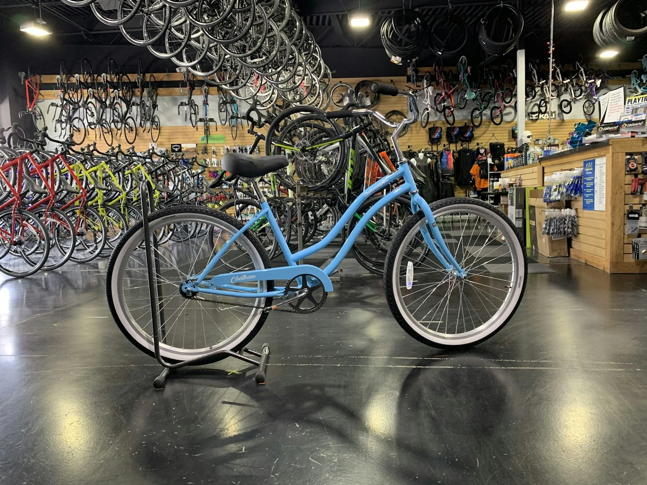 Retrospec Chatham Beach Cruiser Step-Thru 1-Speed 26" - Sky Blue 2022