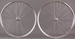 Custom Built Custom Hand Built H Plus Son Archetype Silver Rims Chris King R45 Hubs Road Bike Wheelset Sapim CX