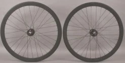 H Plus Son H + SON FORMATION FACE BLACK FIXED GEAR WHEELSET 3X PATTERN Track Single Speed