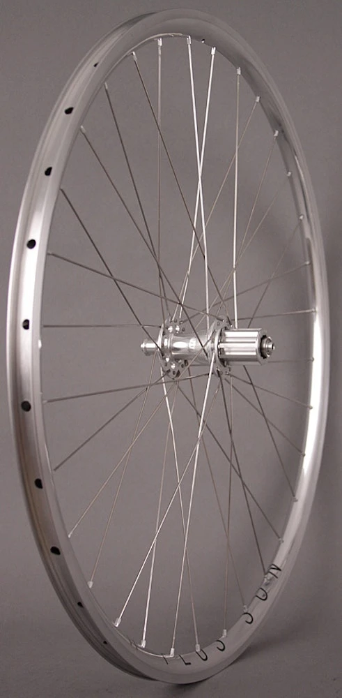 Custom Built Custom Hand Built H Plus Son Archetype Silver Rims Chris King R45 Hubs Road Bike Wheelset Sapim CX - Image 2