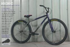 Sunday 2022 HIGH C 29" Gloss Trans Purple To Raw Fade